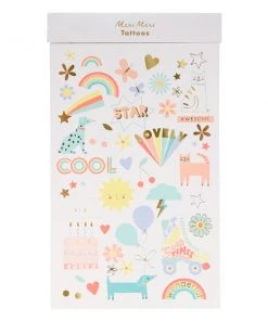 Meri Meri Summer Icon Tattoo Sheets