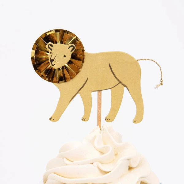 Meri Meri Safari Animals Cupcake Kit 9 Meri Meri Safari Animals Cupcake Kit