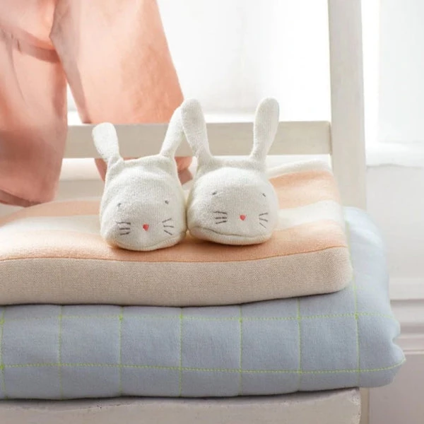 Meri Meri Mint Bunny Baby Booties 8 Meri Meri Mint Bunny Baby Booties