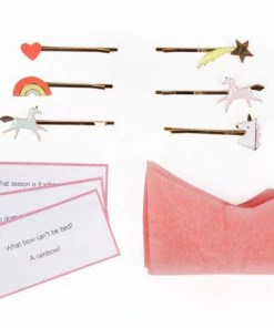 Meri Meri Unicorn Glitter Small Crackers