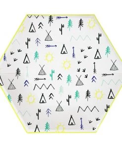 Meri Meri Lets Explore Plates