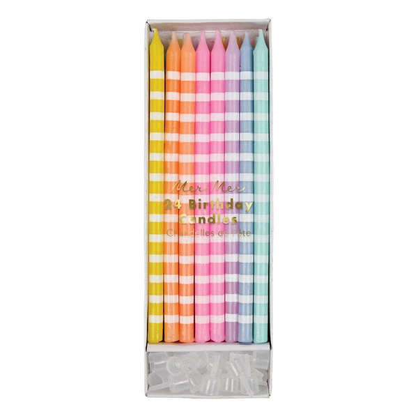 Meri Meri Pastel Party Candles 3 Meri Meri Pastel Party Candles