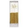 Meri Meri Gold Glitter Dipped Candles