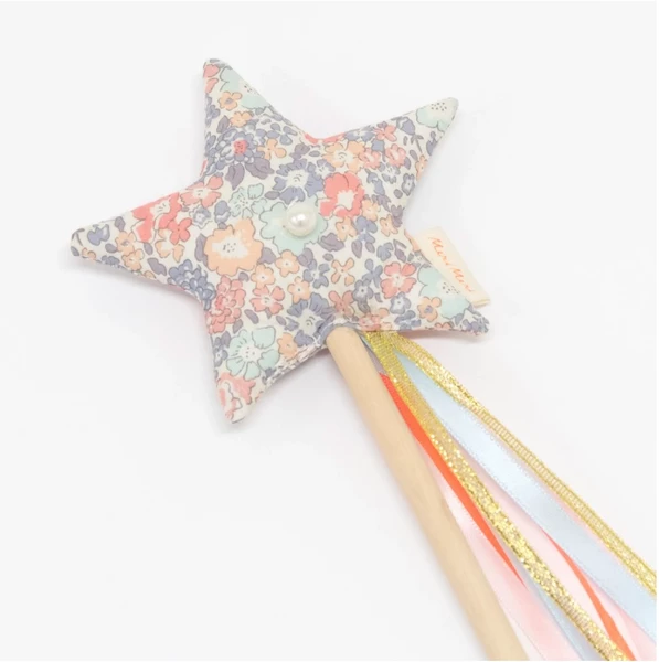 Meri Meri Floral Star Wand 3 Meri Meri Floral Star Wand