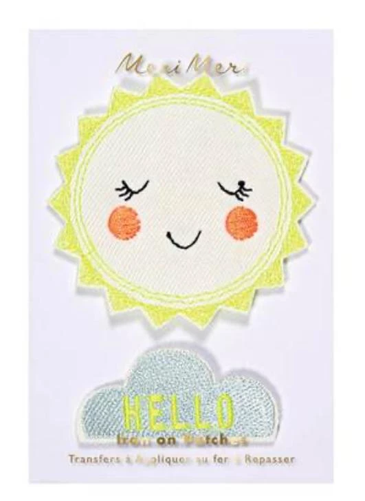 Meri Meri Sun Iron On Patches 3 Meri Meri Sun Iron On Patches