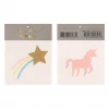 Meri Meri Meri Meri Small Tattoos - Star & Unicorn