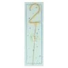 Meri Meri Gold Sparkler Numbers 0 To 9 Candles