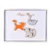 Meri Meri Cat Enamel Pins Pack Of 3
