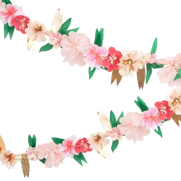 Meri Meri Rose Blossom Flower Garland 3 Meri Meri Rose Blossom Flower Garland