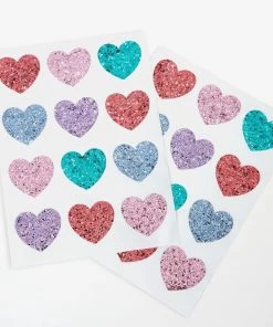 Meri Meri Stickers Cuoricini Glitter
