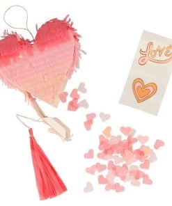 Meri Meri Ombre Heart Pinata Favours 6 Meri Meri Ombre Heart Pinata Favours