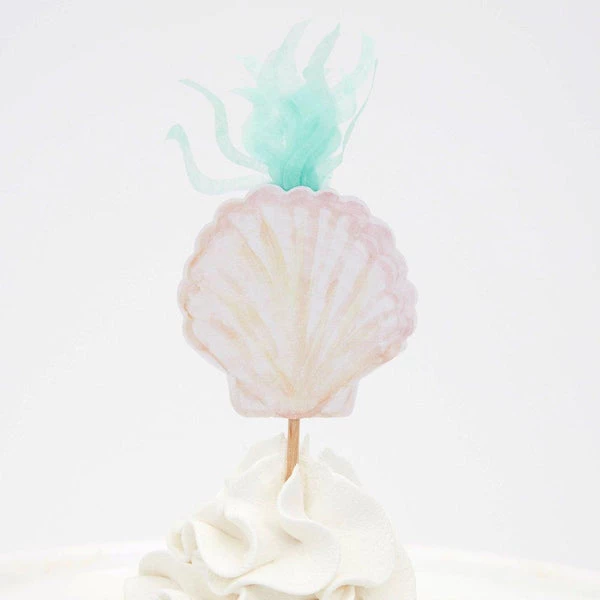 Meri Meri Mermaid Cupcake Kit 8 Meri Meri Mermaid Cupcake Kit