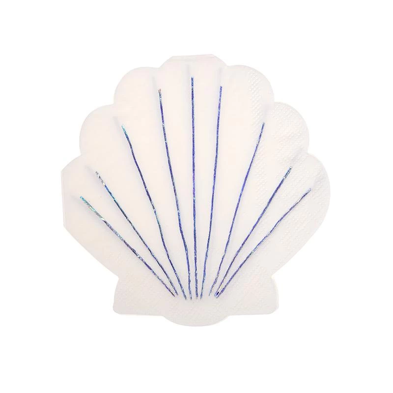 Meri Meri Shell Napkin 3 Meri Meri Shell Napkin