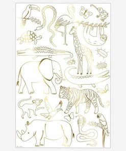 Meri Meri Jungle Colouring Posters (set Of 2) 6 Meri Meri Jungle Colouring Posters (set Of 2)