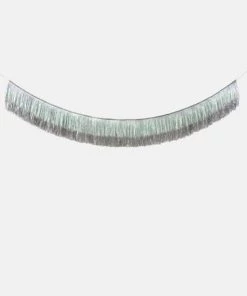 Meri Meri Silver Iridescent Tinsel Fringe Garland