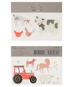 Meri Meri On The Farm Large Tattoos