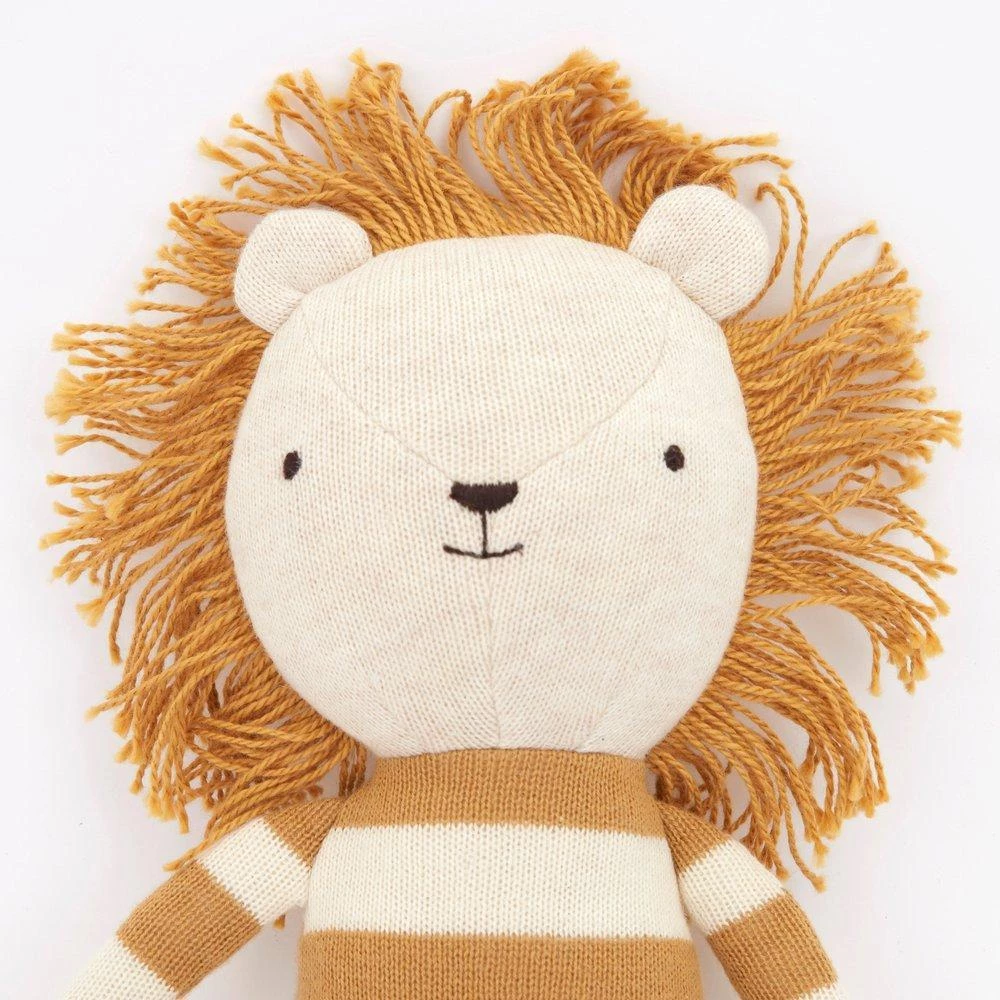 Meri Meri Peluche Leone Angus 100 Cotone Bio 3 Meri Meri Peluche Leone Angus 100 Cotone Bio
