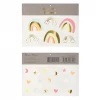 Meri Meri Meri Meri Large Tattoos - Neon Rainbows