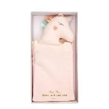 Meri Meri Unicorn Baby Blanklette