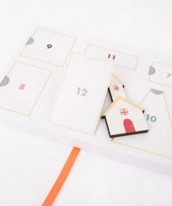 Meri Meri Calendario Dell Avvento Villaggio Natalizio In Legno 10 Meri Meri Calendario Dell Avvento Villaggio Natalizio In Legno