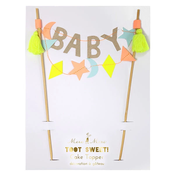 Meri Meri Baby Cake Topper 3 Meri Meri Baby Cake Topper