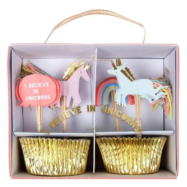 Meri Meri I Believe In Unicorns Cupcake Kit 3 Meri Meri I Believe In Unicorns Cupcake Kit
