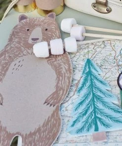 Meri Meri Brown Bear Large Plates 7 Meri Meri Brown Bear Large Plates