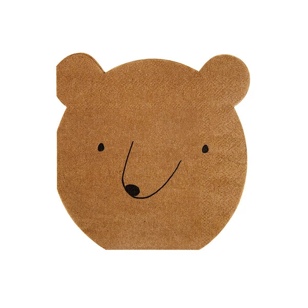 Meri Meri Small Bear Napkin 3 Meri Meri Small Bear Napkin