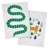 Meri Meri Snake And Tiger A3 Print Set Of 2