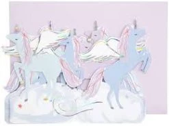 Meri Meri Have A Magical Birthday - Stand Up Unicorn Card