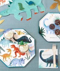 Meri Meri Dinosaur Kingdom Dinner Plates
