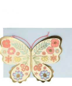 Meri Meri Floral Butterfly Stand-Up Card