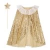 Meri Meri Gold Sparkle Cape Dress Up Kit