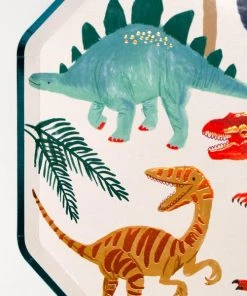 Meri Meri Dinosaur Kingdom Dinner Plates