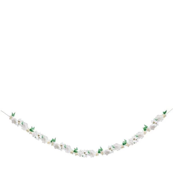 Meri Meri White Blossom Garland 3 Meri Meri White Blossom Garland