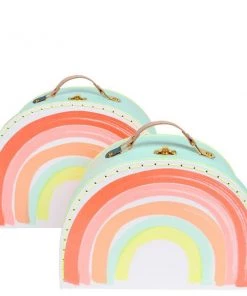 Meri Meri Rainbow Suitcases