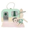 Meri Meri Caravan Bunny Mini Suitcase Doll 2 Meri Meri Caravan Bunny Mini Suitcase Doll