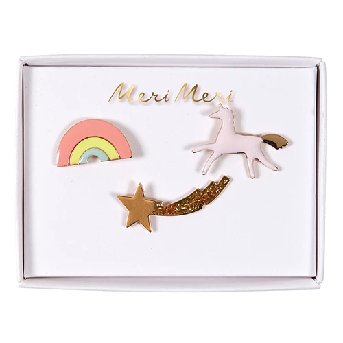 Meri Meri Magical Enamel Pins 3 Meri Meri Magical Enamel Pins