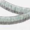 Meri Meri Silver Iridescent Tinsel Fringe Garland
