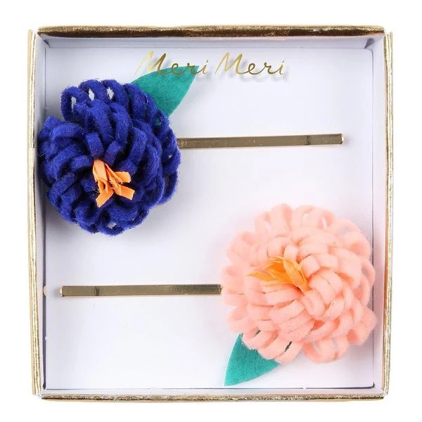 Meri Meri Flower Posey Hair Slides 3 Meri Meri Flower Posey Hair Slides