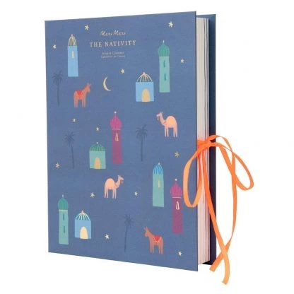 Meri Meri Calendrier de l'avent Crèche en papier sous la forme d'un livre 7 Meri Meri Calendrier de l'avent Crèche en papier sous la forme d'un livre