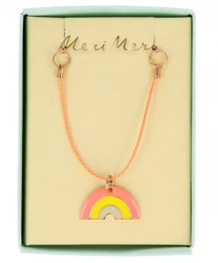 Meri Meri Enamel Rainbow Necklace