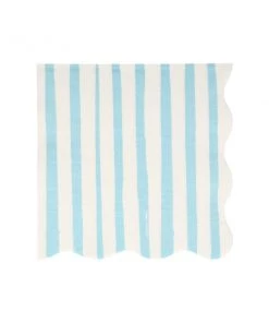Meri Meri Blue Stripe Napkins L