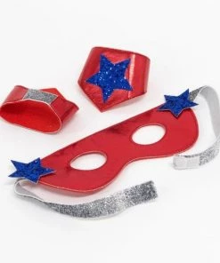 Meri Meri Blue Superhero Cape Dress Up