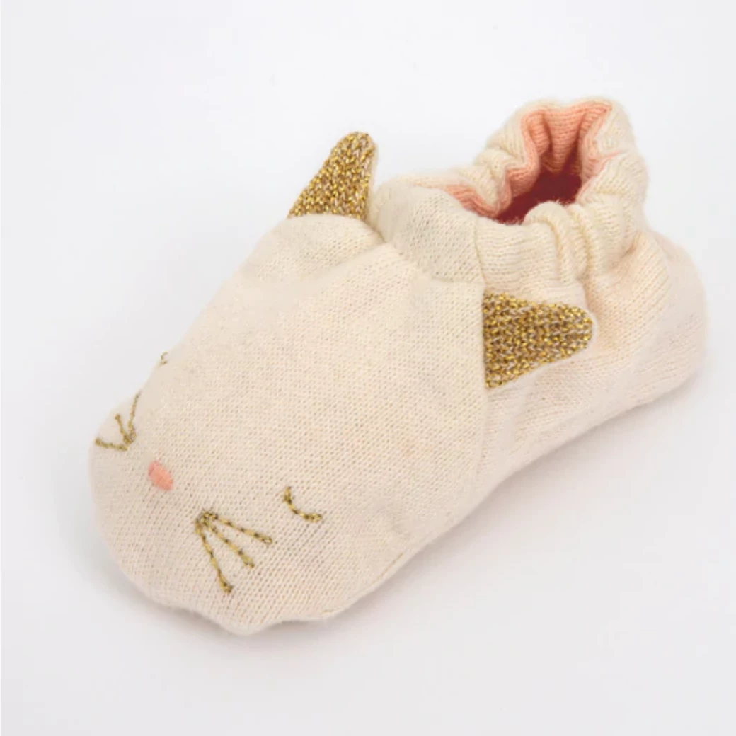 Meri Meri Meri Meri Cat Baby Booties 3 Meri Meri Meri Meri Cat Baby Booties