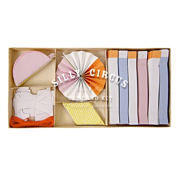 Meri Meri Silly Circus Garland 3 Meri Meri Silly Circus Garland