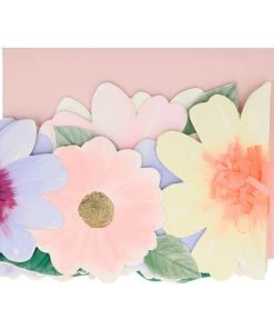 Meri Meri Floral Concertina Card - Happy Birthday