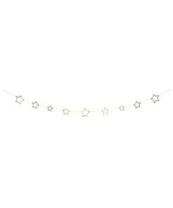 Meri Meri Gold Star Glitter Mini Garland
