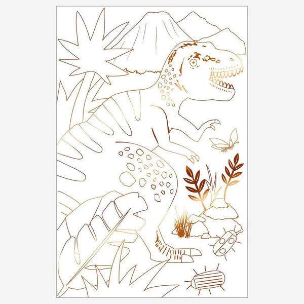 Meri Meri Dinosaur Kingdom Colouring Posters (set Of 2) 5 Meri Meri Dinosaur Kingdom Colouring Posters (set Of 2)