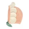 Meri Meri Peach Daisy Baby Bonnet